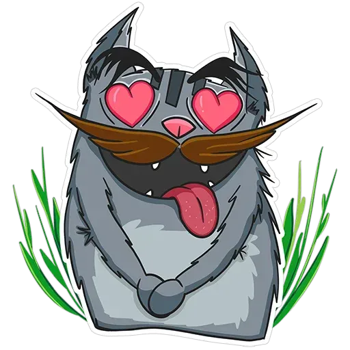 Friedrich The Cat - Sticker 11