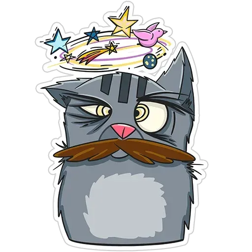 Friedrich The Cat - Sticker 17