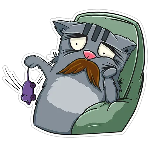 Friedrich The Cat - Sticker 12