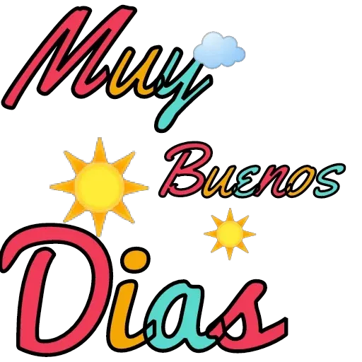 Buenos días 1 - Sticker 21
