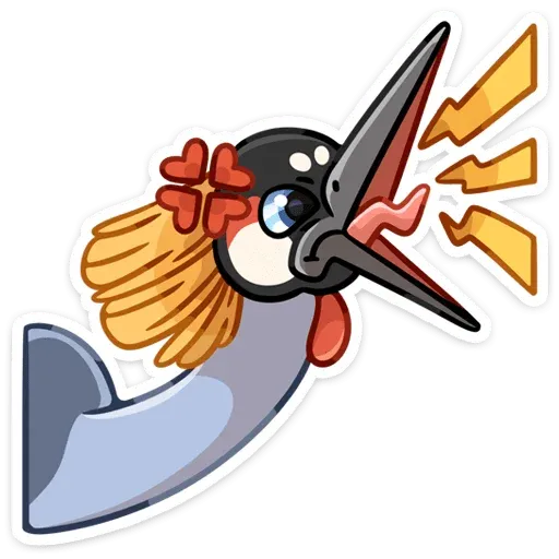 Zhu_the_crane - Sticker 16