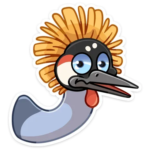 Zhu_the_crane - Sticker 10