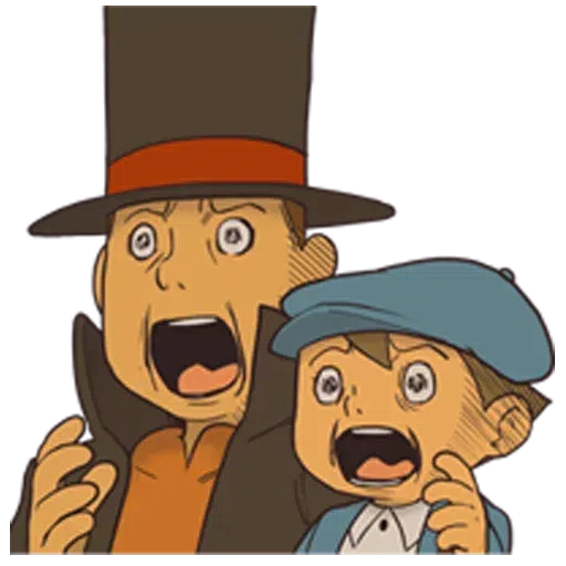 Professor Layton 2 - Sticker 10