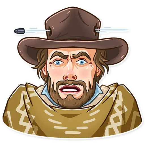 Clint Eastwood - Sticker 24