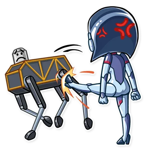 Go robot - Sticker 11