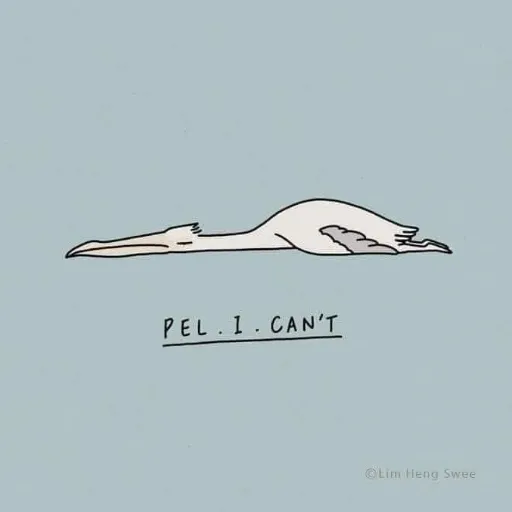 Moody Animal Puns - Sticker 18