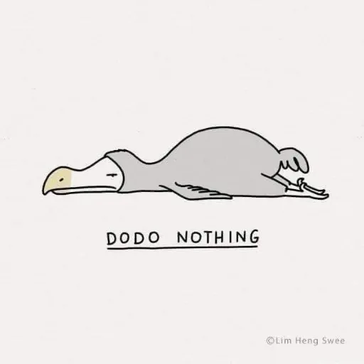 Moody Animal Puns - Sticker 14