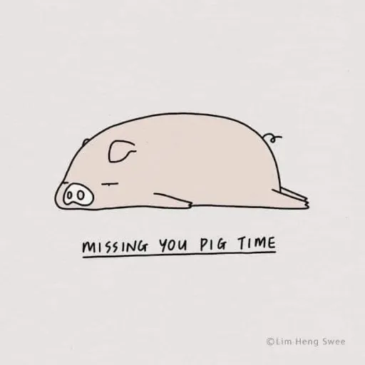 Moody Animal Puns - Sticker 17