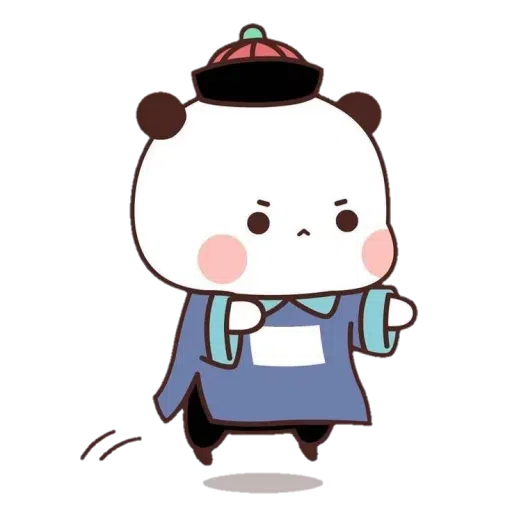 one two panda - Sticker 12
