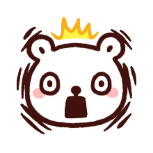 白白日記OMG都是頭表情貼2 - Sticker 17