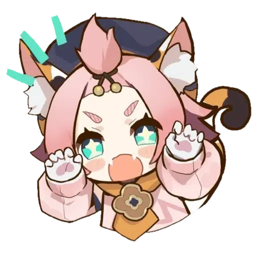 派蒙的画作第三弹 - Sticker 11