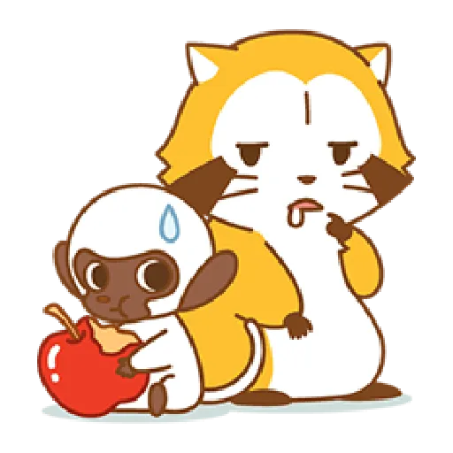 小浣熊(LOVE篇) #1 - Sticker 19