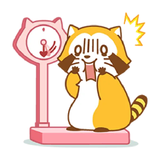 小浣熊(LOVE篇) #1 - Sticker 18