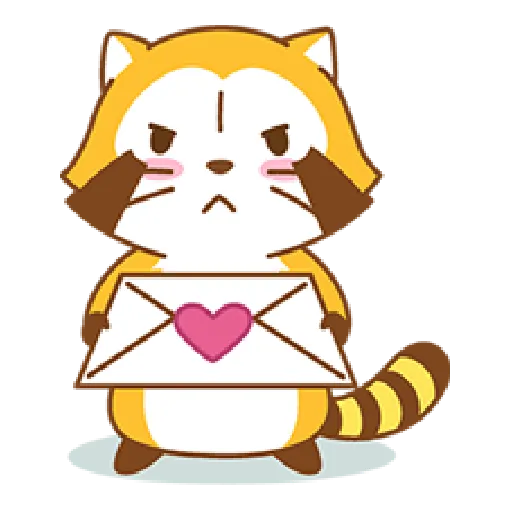 小浣熊(LOVE篇) #1 - Sticker 9