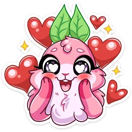 Pinky Bunny - Sticker 13