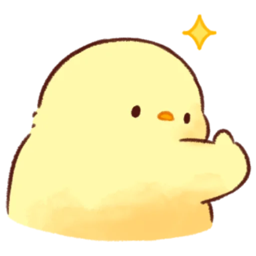 soft and cute chick 11 WhatsApp Stickers - Stickers Cloud