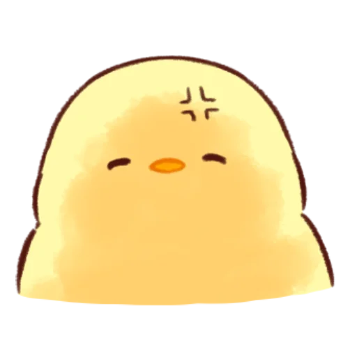 soft and cute chick 11 WhatsApp Stickers - Stickers Cloud