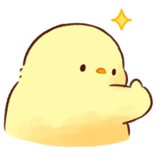 soft and cute chick 11 - Sticker 14