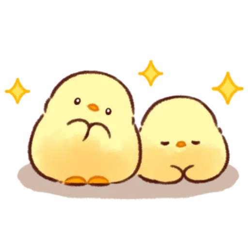 soft and cute chick 11 - Sticker 17