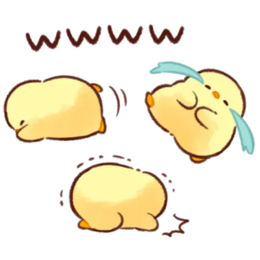 soft and cute chick 11 - Sticker 20