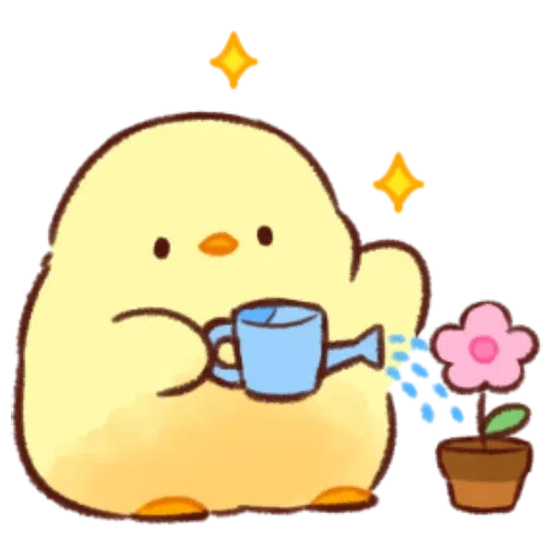 soft and cute chick 11 - Sticker 10