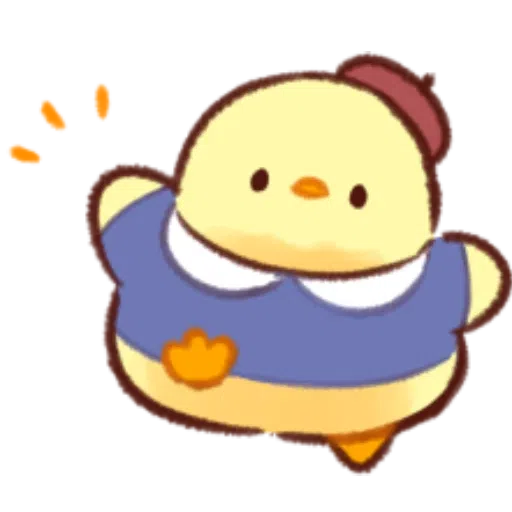 soft and cute chick 11 - Sticker 19