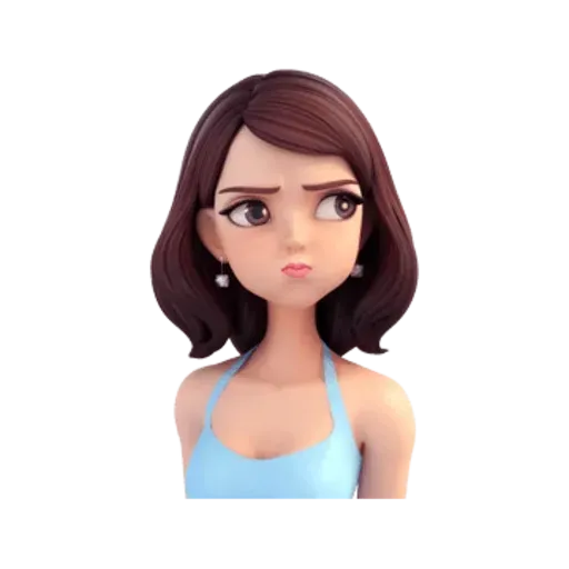Cute girl - Sticker 29