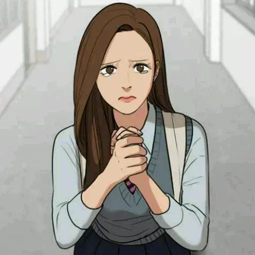Cute girl - Sticker 10