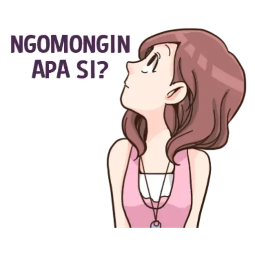 Cute girl - Sticker 25