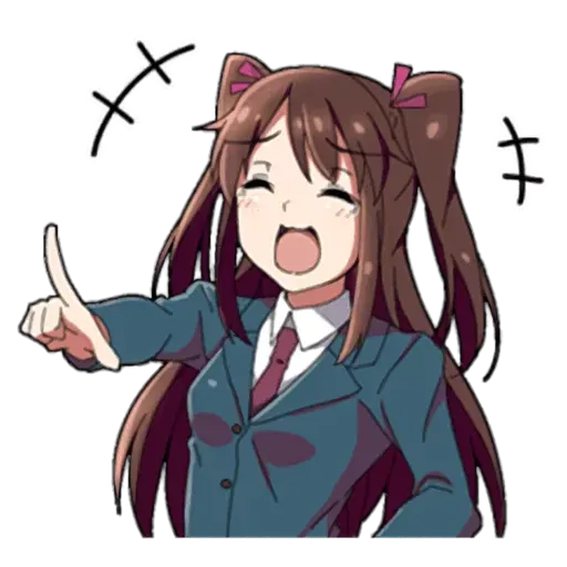 Cute girl - Sticker 19