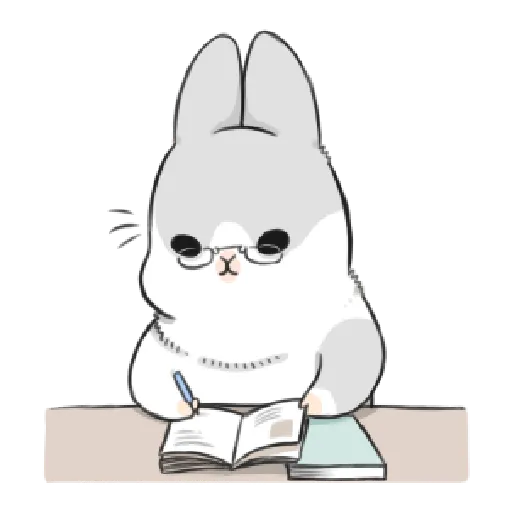 ㄇㄚˊ幾兔17 come, study ,禮物 - Sticker 18