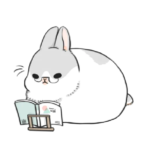 ㄇㄚˊ幾兔17 come, study ,禮物 - Sticker 21