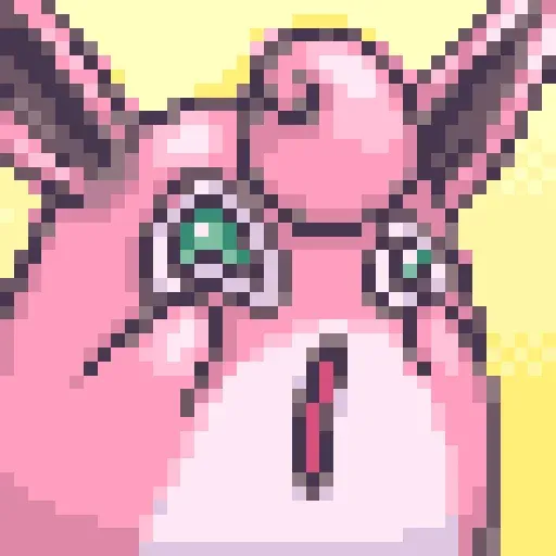 Wigglytuff Portrait - Sticker 10