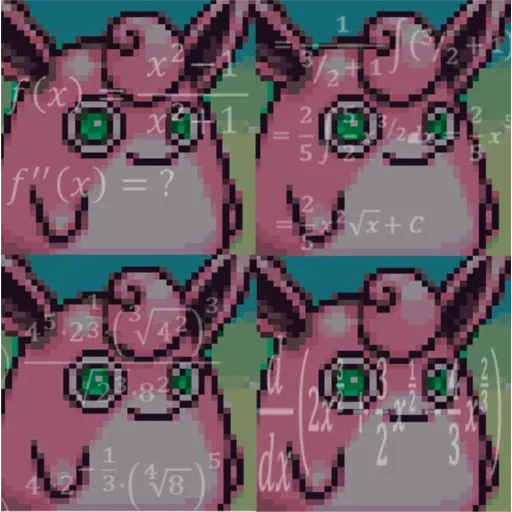 Wigglytuff Portrait - Sticker 14