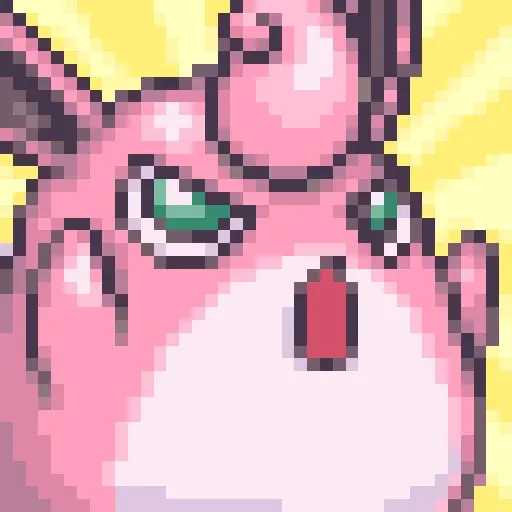 Wigglytuff Portrait - Sticker 11