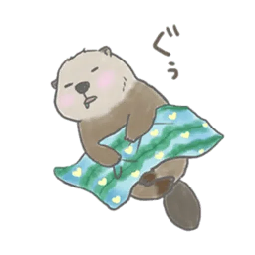 Otter’s kawaii sea otter 2 - Sticker 15