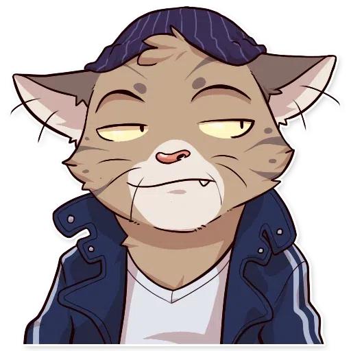 Jack Cat - Sticker 11
