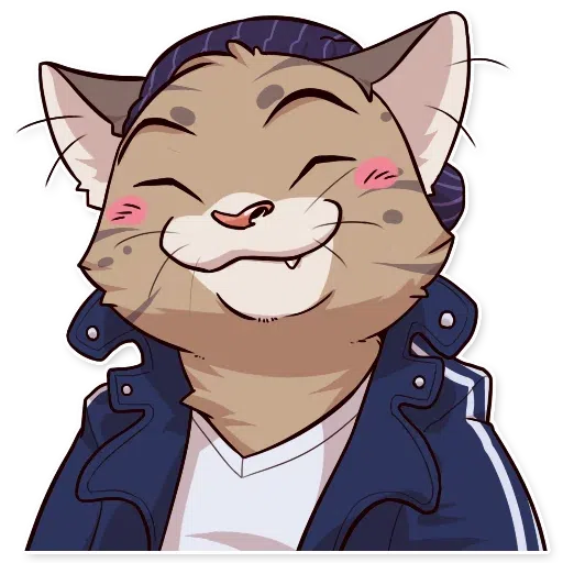 Jack Cat - Sticker 24