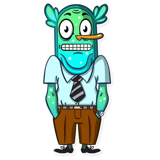 Office Plankton - Sticker 20