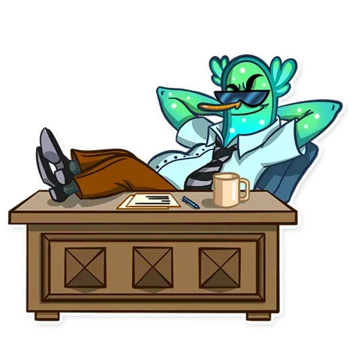 Office Plankton - Sticker 21