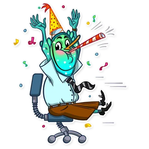 Office Plankton - Sticker 22