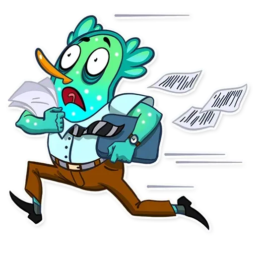 Office Plankton - Sticker 26