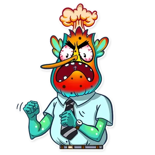 Office Plankton - Sticker 13