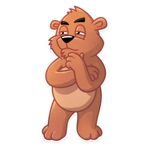 Cute bear - Sticker 18