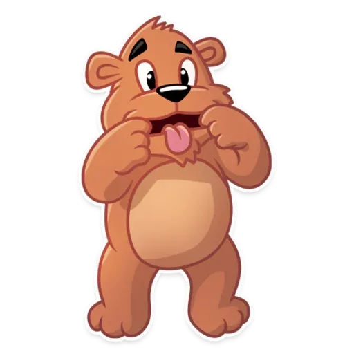 Cute bear - Sticker 10