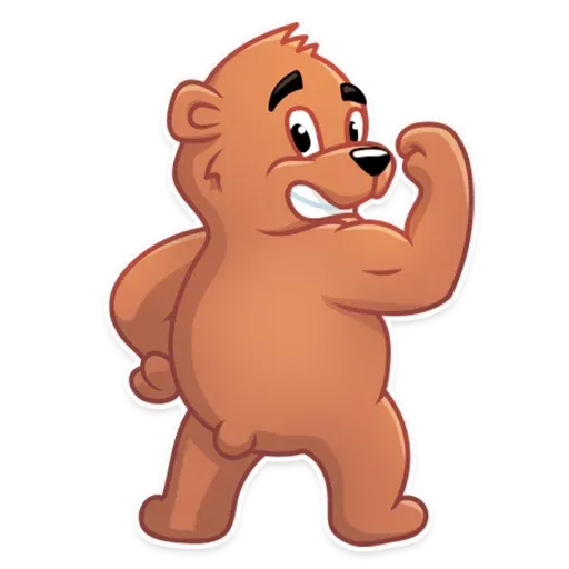 Cute bear - Sticker 17