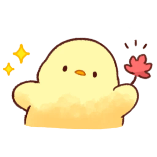 Soft And Cute Chick 09 Whatsapp Stickers - Stickers Cloud