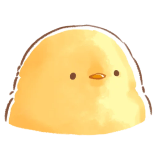 soft and cute chick 09 WhatsApp Stickers - Stickers Cloud