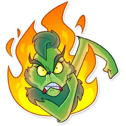 The Grinch - Sticker 24