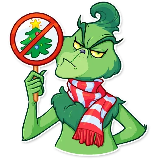 The Grinch - Sticker 16